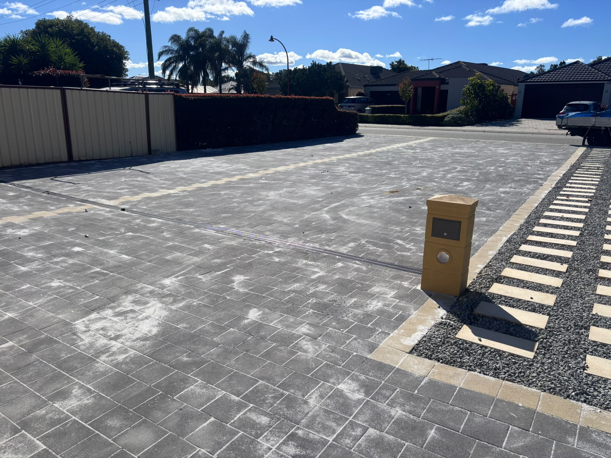 Landscaping and turf installation